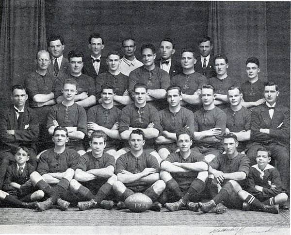 Seniors 1924 Marist Saints Senior Championship Winners.