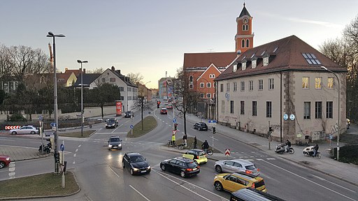 Martin-Luther-Strasse südlich (Giesinger Berg)