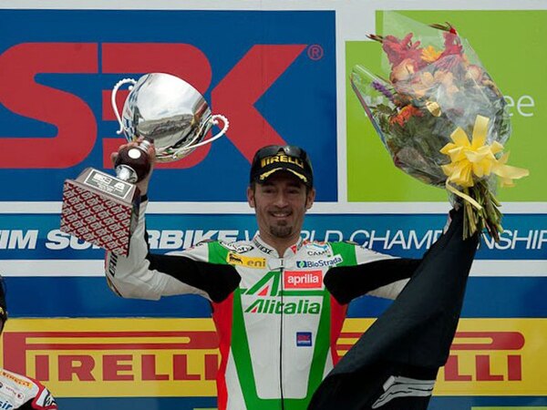 Max Biaggi won his, and Aprilia's first Superbike World Championship title.