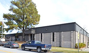 The McDonald County Courthouse in Pineville