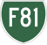 Melbourne freeway F81.svg