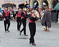 * Nomination Showperformers with fire. Image taken during the Wallenstein reenactments 2016, in Memmingen, Germany --Tobias "ToMar" Maier 13:56, 28 September 2017 (UTC) * Promotion  Comment Looks good, but has the CA been removed?--Peulle 14:32, 28 September 2017 (UTC) Yes, but only the basic preset wich is usually sufficet at f/4. I can't spot any. Do you mean the Umbrella? That's just the patern it has.--Tobias "ToMar" Maier 18:25, 28 September 2017 (UTC) No, I mean under the arches, and on the white "Apothek" letters. Am I seeing it wrong or ...?--Peulle 13:41, 29 September 2017 (UTC) There is a DARK green hue that apears to be on no other photo, as there are a multitude with those arches. If it apears b/c of the lens, it has to go. If it's due to the fire:No. If it's something in between: I'don't know.--Tobias "ToMar" Maier 12:54, 30 September 2017 (UTC) Well if I can't tell what the problem is, I guess there's no real problem.--Peulle 16:17, 3 October 2017 (UTC)