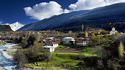 Mestia, Georgia — View of Mestia, Svaneti.jpg