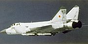 MiG-31 in flight