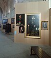 Vue de l'exposition Mirabilis dans la grande chapelle du Palais des Papes à Avignon