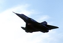 Mirage IV on a reconnaissance mission over a burning oil field in 1991 following the Gulf War Mirage IV DN-ST-87-02585.JPEG