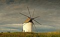 De molen van tante Jarapa in Cuesta Blanca.