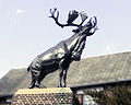 The caribou monument to the Newfoundland Regiment