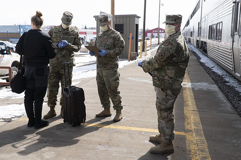 File:Montana National Guard begins COVID-19 screening around the state.jpg