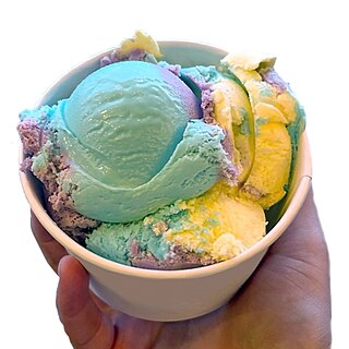<span class="mw-page-title-main">Moon mist</span> Canadian ice cream flavour
