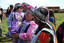 Mujeres de Comunidad Mapuche Lorenzo Quintrileo de Tirúa.jpg