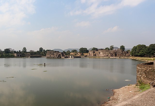 Munja Talao or Munj Talab, a pond in Mandu