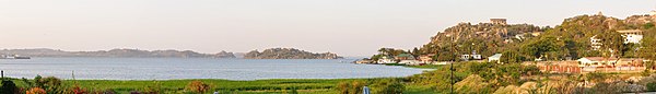 View of Lake Victoria and Mwanza