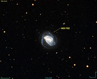 NGC 782 Galaxy in the constellation Eridanus