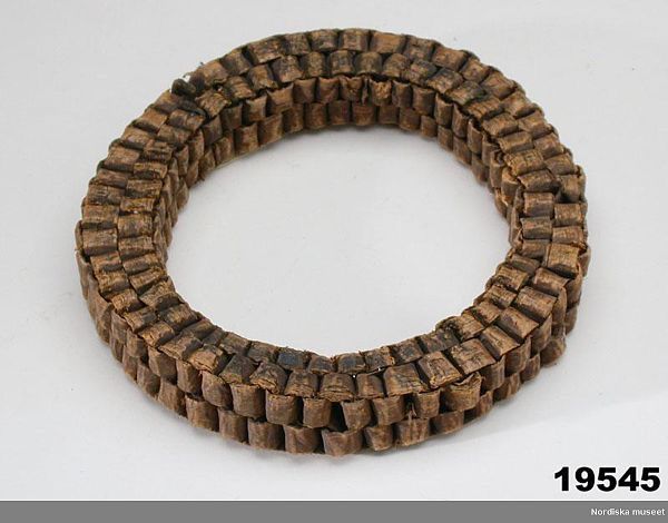 Yeast ring used by Swedish farmhouse brewers in the 19th century to preserve yeast between brewing sessions.