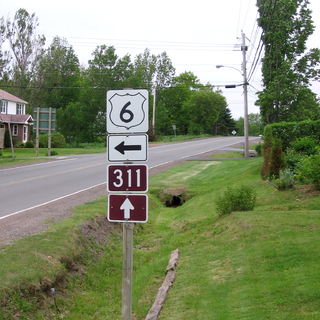 Nova Scotia Route 311 highway in Nova Scotia