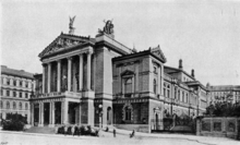 Neues Deutsches Theater v Praze (asi v roce 1907).