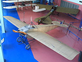 Nieuport IIN en el Museo del Aire y el Espacio, Paris-Le Bourget.