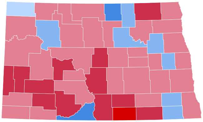 North Dakota Presidential Election Results 1988.svg