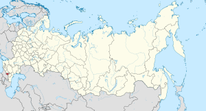 North Ossetia-Alania in Russia.svg
