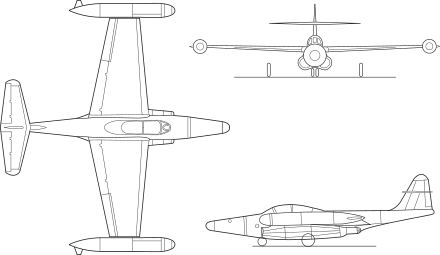 Drawings of the F-89 Scorpion