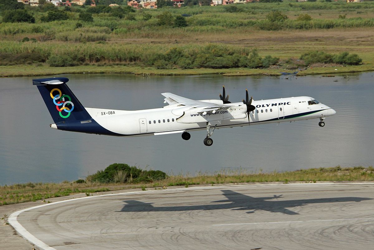 Dehavilland dash 8 q400 фото