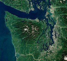 Olympic Peninsula with Puget Sound by Sentinel-2, 2018-09-28 (small version).jpg