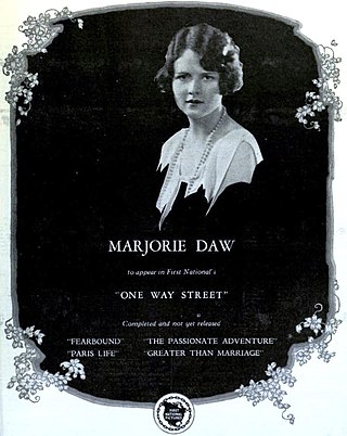 <i>One Way Street</i> (1925 film) 1925 film