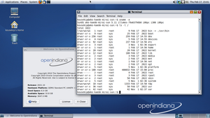OpenIndiana Hipster 2021.10 MATE desktop environment screenshot.png