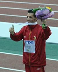 Francisco Javier Fernández 2007 Osakan MM-kilpailujen hopeamitalisti.