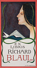 Ex-libris Richard Blaul