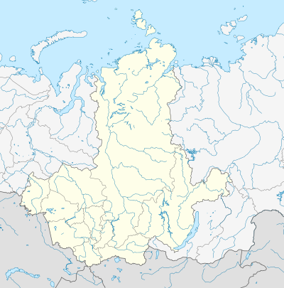 41-ша дивізія протиповітряної оборони (РФ). Карта розташування: Сибірський федеральний округ