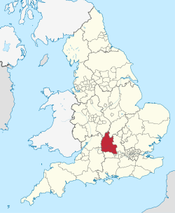 Oxfordshire - Localizzazione