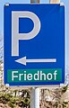 English: Sign at the parking lot Deutsch: Parkplatzzeichen