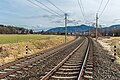 * Nomination Rail tracks of the Drautalbahn II next to Flurweg in Pritschitz, Pörtschach, Carinthia, Austria -- Johann Jaritz 02:38, 13 March 2024 (UTC) * Promotion  Support Good quality. --Rjcastillo 02:45, 13 March 2024 (UTC)