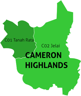 <span class="mw-page-title-main">Cameron Highlands (federal constituency)</span> Malaysian federal constituency