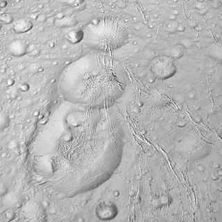 Shahrazad (crater) crater on Enceladus