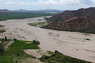Flood on the Chicama River