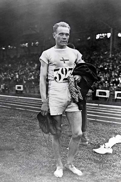 Paavo Nurmi at the 1924 Olympics