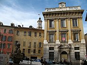 Le Palais communal, ancien l’hôtel de ville.