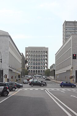 Palazzo della Civiltà Italiana in rome 2018