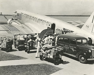 <span class="mw-page-title-main">Pan American-Grace Airways</span> Airline formed as a joint venture between Pan American World Airways and Grace Shipping Company