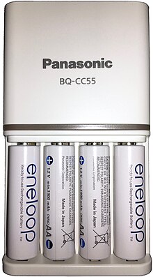 Panasonic Eneloop Rechargeable Batteries AA 1900mah