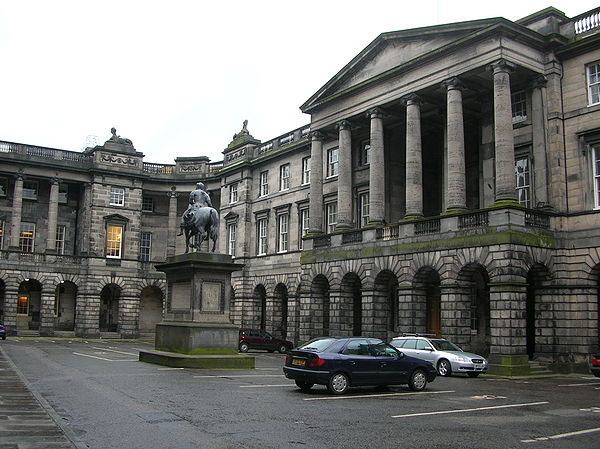 Parliament House in Edinburgh, where the Court of Session sits