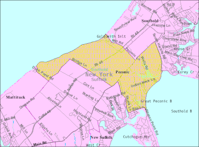 How to get to Peconic Ln with public transit - About the place