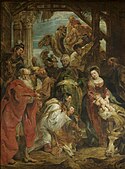 Aanbidding van die Wyse Manne, Rubens, (1624), Koninklijke Museum van Beeldende Kunst Antwerpen, 298