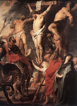 Peter Paul Rubens - Le Christ sur la croix entre les voleurs Deux - WGA20235.jpg