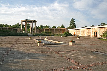 The Lidice memorial site
