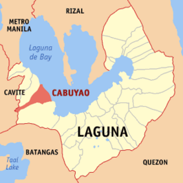 Kaart van Cabuyao
