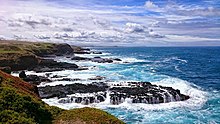 Summerland Peninsula, Phillip Island, Australia Phillip Island's waves.jpg